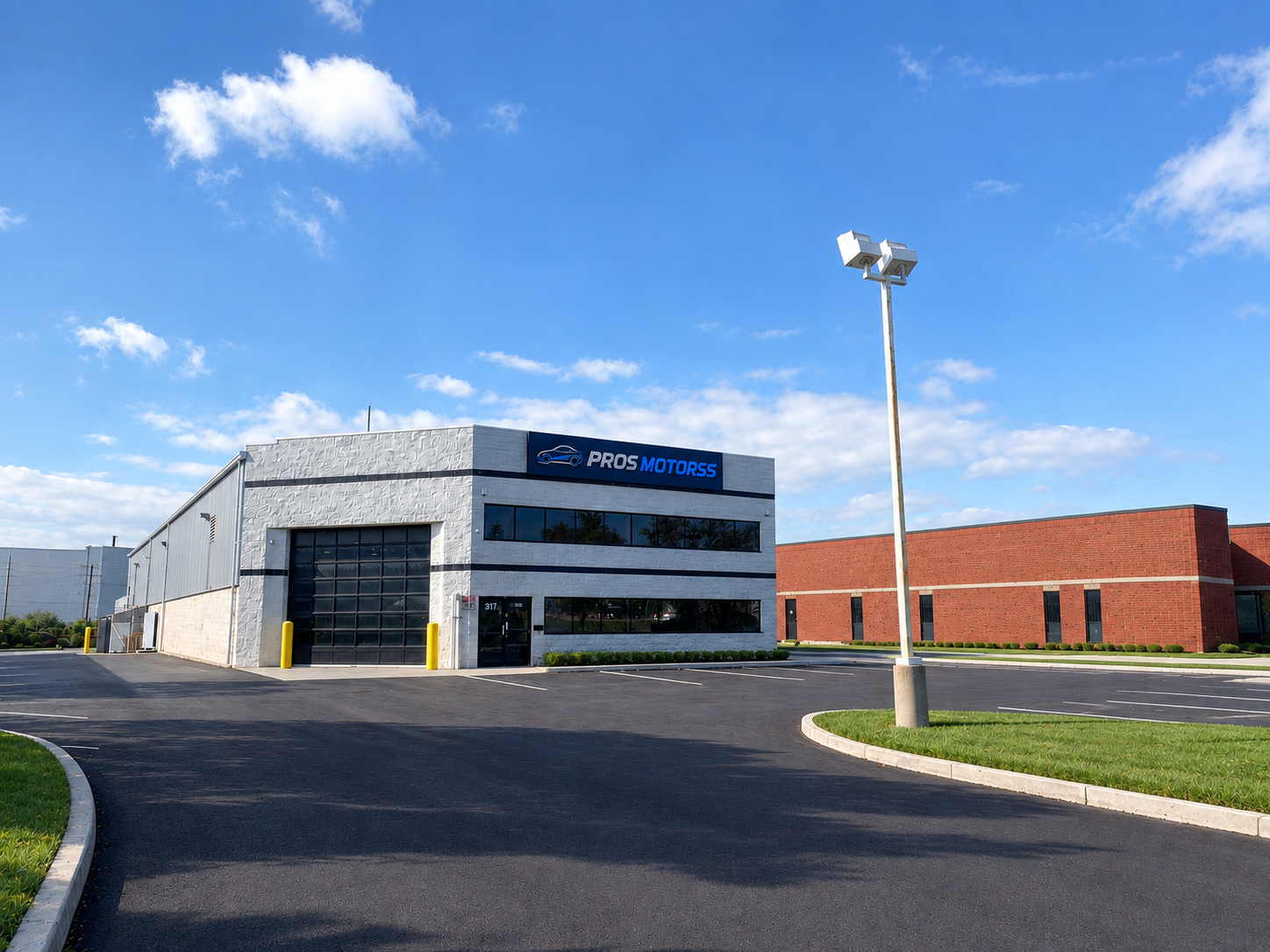 Pros Motorss automotive service and collision repair facility in Oakville, Ontario